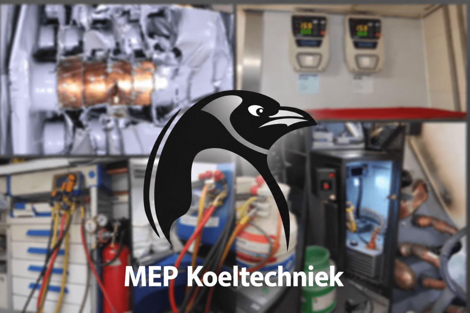 MEP Koeltechniek aan het werk aan koelinstallaties