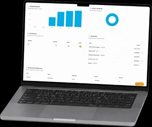 Overzicht van werkorders en planning in Syncentra voor koeltechniekbedrijven